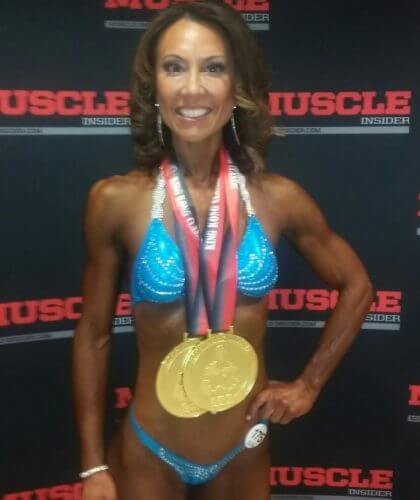 Figure models competitors diet samples